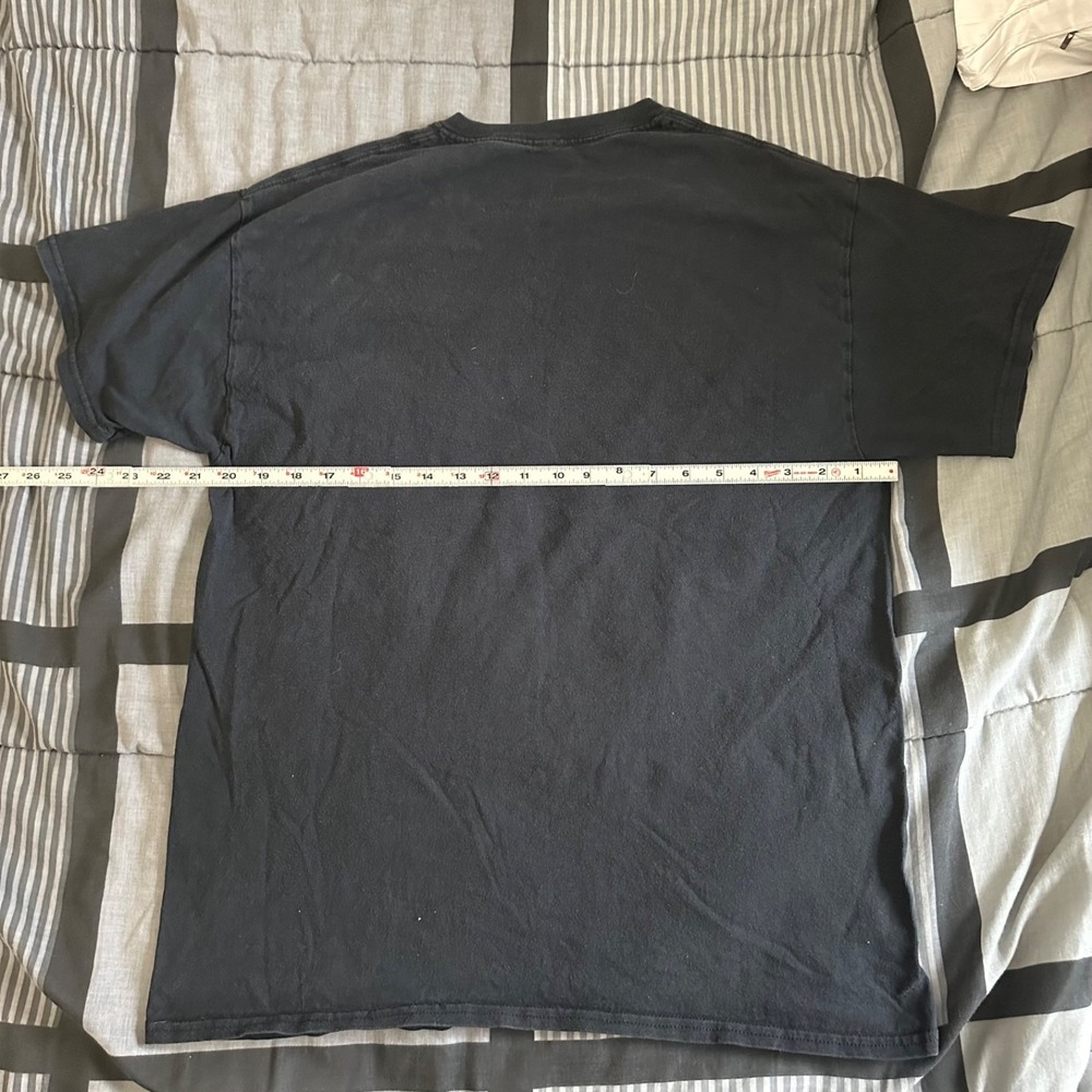 999 Juice WRLD Shirt Large Lucid Dreams Short Sleeve Rose Hip Hop Rap Black - Picture 4 of 4